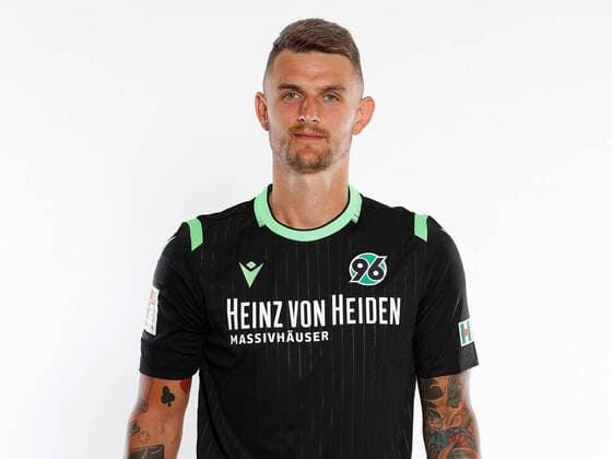 Hannover 96 Team photos 2020, Hannover, 2 League, individual portraits of Hannover 96, in the picture Martin Hansen 25, Hannover POOLFOTOS HANNOVER 96 via Joachim Sielski Hannover Lower Saxony Germany Poolfoto Hannover 96 ,EDITORIAL USE ONLY