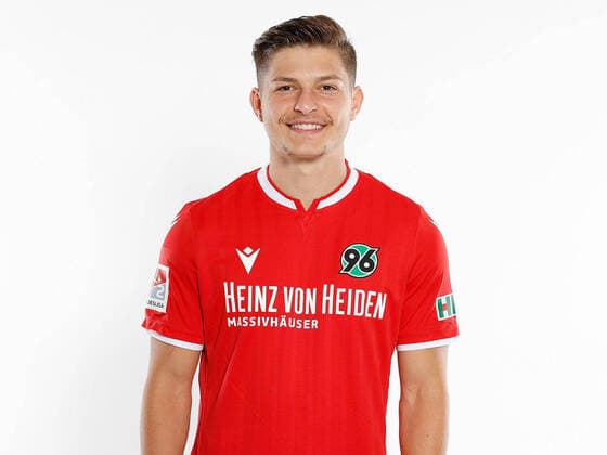 Hannover 96 team photos 2020, Hannover, 2 League, individual portraits of Hannover 96, in the picture Florent Muslija 35, Hannover POOLFOTOS HANNOVER 96 via Joachim Sielski Hannover Lower Saxony Germany Poolfoto Hannover 96 ,EDITORIAL USE ONLY