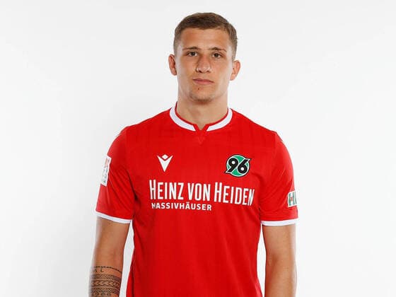 Hannover 96 team photos 2020, Hannover, 2 League, individual portraits of Hannover 96, in the picture Mick Gudra 38, Hannover POOLFOTOS HANNOVER 96 via Joachim Sielski Hannover Lower Saxony Germany Poolfoto Hannover 96 ,EDITORIAL USE ONLY