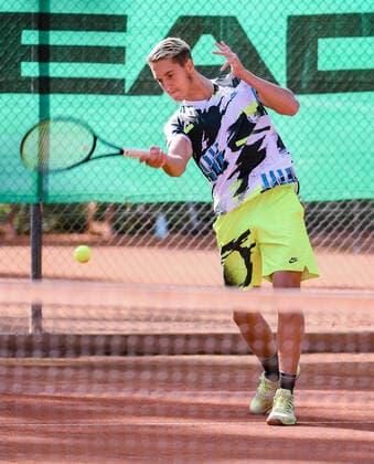 19 09 2020, xpsx, Tennis ITF Tournament TC Bruchkoebel Final matches, v l Sean Cuenin France FRA Bruchkoebel Hesse Germany DEU