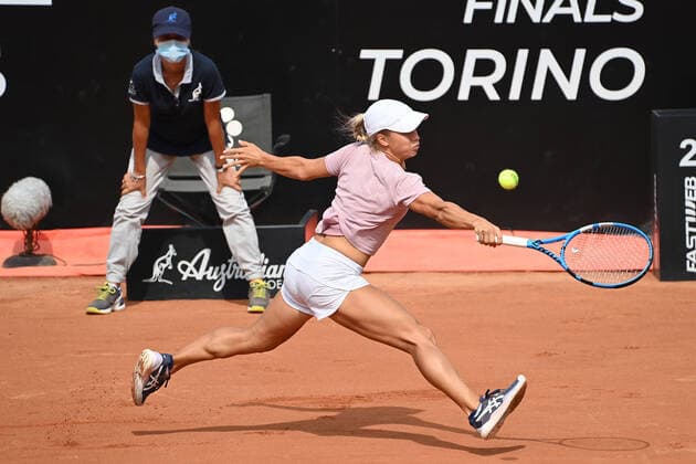 Photo Alfredo Falcone - LaPresse 19 09 2020 Roma (Italy) Tennis Simona Halep (ROU) vs Yulia Putintseva (KAZ) Internazionali BNL d Italia 2020 In the pic:Yulia Putintseva  Copyright: xAlfredoxFalcone LaPressex