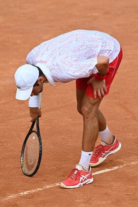 Photo Alfredo Falcone - LaPresse 19 09 2020 Roma (Italy) Tennis Novak Djokovic (SRB) vs Dominik Koepfer (GER) Internazionali BNL d Italia 2020 In the pic:Novak Djokovic  Copyright: xAlfredoxFalcone LaPressex