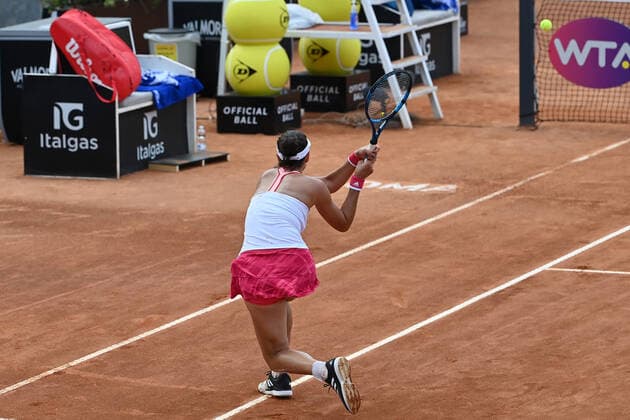 Photo Alfredo Falcone - LaPresse 19 09 2020 Roma (Italy) Tennis Victoria Azarenka (BLR) vs Garbine Muguruza (ESP) Internazionali BNL d Italia 2020 In the pic:Garbine Muguruza  Copyright: xAlfredoxFalcone LaPressex