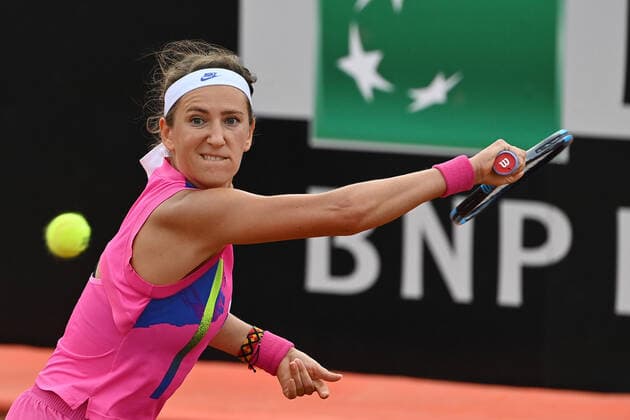 Photo Alfredo Falcone - LaPresse 19 09 2020 Roma (Italy) Tennis Victoria Azarenka (BLR) vs Garbine Muguruza (ESP) Internazionali BNL d Italia 2020 In the pic:Victoria Azarenka  Copyright: xAlfredoxFalcone LaPressex
