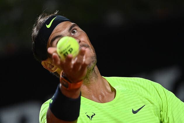 Photo Alfredo Falcone - LaPresse 19 09 2020 Roma (Italy) Tennis Rafael Nadal (ESP) vs Diego Schwartzman (ARG) Internazionali BNL d Italia 2020 In the pic:Rafael Nadal  Copyright: xAlfredoxFalcone LaPressex
