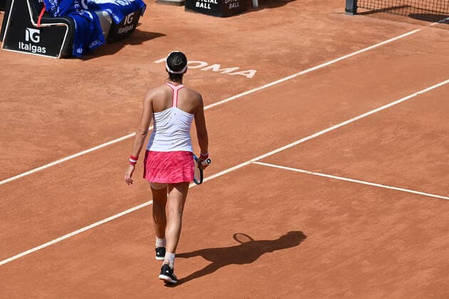 Photo Alfredo Falcone - LaPresse 20 09 2020 Roma (Italy) Tennis Simona Halep (ROU) vs Garbine Muguruza (ESP) Internazionali BNL d Italia 2020 In the pic:Garbine Muguruza  Copyright: xAlfredoxFalcone LaPressex