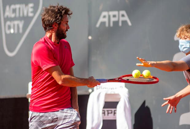 Gilles Simon FRA 20 09 20, Hamburg, Tennis at Rothenbaum, Tennis, German Open, ATP500, Hamburg European Open Â