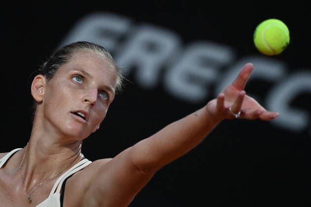 Photo Alfredo Falcone - LaPresse 20 09 2020 Roma (Italy) Tennis Marketa Vondrousova (CZE) vs Karolina Pliskova (CZE) Internazionali BNL d Italia 2020 In the pic:Karolina Pliskova  Copyright: xAlfredoxFalcone LaPressex