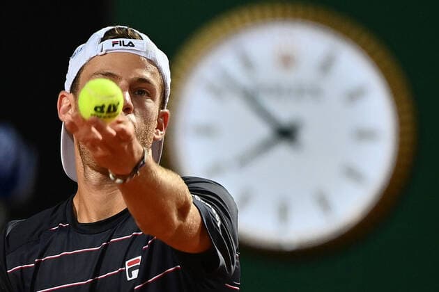 Photo Alfredo Falcone - LaPresse 20 09 2020 Roma (Italy) Tennis Denis Shapovalov (CAN) vs Diego Schwartzman (ARG) Internazionali BNL d Italia 2020 In the pic:Diego Schwartzman  Copyright: xAlfredoxFalcone LaPressex
