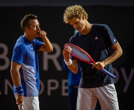 Philipp Kohlschreiber GER , Yannick Hanfmann GER 20 09 20, Hamburg, Tennis am Rothenbaum, Tennis, ATP500, Hamburg European Open Â