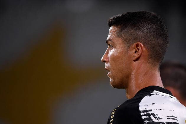 Cristiano Ronaldo of Juventus during the Serie A football match between Juventus FC and UC Sampddoria at Allianz Stadium in Torino (Italy), September 20th, 2020. Photo Federico Tardito Insidefoto federicoxtardito