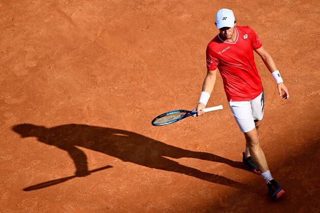 Photo Alfredo Falcone - LaPresse 20 09 2020 Roma (Italy) Tennis Novak Djokovic (SRB) vs Casper Ruud (NOR) Internazionali BNL d Italia 2020 In the pic:Casper Ruud  Copyright: xAlfredoxFalcone LaPressex