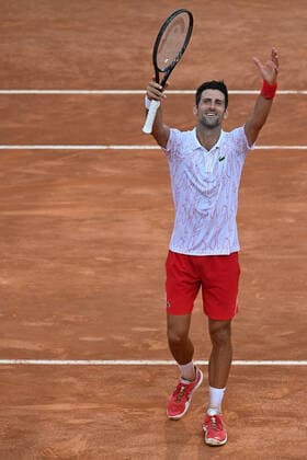 Photo Alfredo Falcone - LaPresse 20 09 2020 Roma (Italy) Tennis Novak Djokovic (SRB) vs Casper Ruud (NOR) Internazionali BNL d Italia 2020 In the pic:Novak Djokovic  Copyright: xAlfredoxFalcone LaPressex
