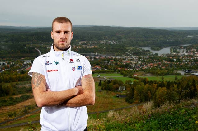 200921 Viktor Thorn poses for a portrait during a press conference with Sweden on September 21, 2020 in Solleftea,  Copyright: NILSxJAKOBSSON BB200921NJ011