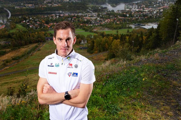 200921 Johan Häggström poses for a portrait during a press conference with Sweden on 21 September 2020 in Solleftea,  Copyright: NILSxJAKOBSSON BB200921NJ012