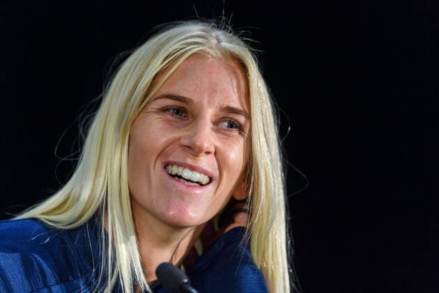 200921 Sofia Jakobsson during a press conference after a training with the Swedish women s national football team on September 21, 2020 in Reykjavik Photo Maxim ThorÃ BILDBYRAN code MT MT0039 football football soccer football training press conference training practice press conference sweden sweden dam bbeng,  Copyright: MAXIMxTHORE BB200921BB309