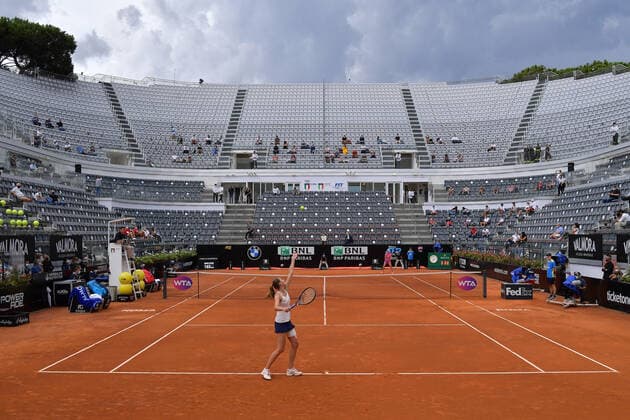 Photo Alfredo Falcone - LaPresse 21 09 2020 Roma (Italy) Tennis Karolina Pliskova (CZE) vs Simona Halep (ROU) women s final Internazionali BNL d Italia 2020 In the pic:Karolina Pliskova  Copyright: xAlfredoxFalcone LaPressex