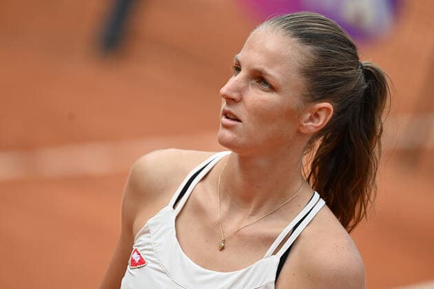 Photo Alfredo Falcone - LaPresse 21 09 2020 Roma (Italy) Tennis Karolina Pliskova (CZE) vs Simona Halep (ROU) women s final Internazionali BNL d Italia 2020 In the pic:Karolina Pliskova  Copyright: xAlfredoxFalcone LaPressex