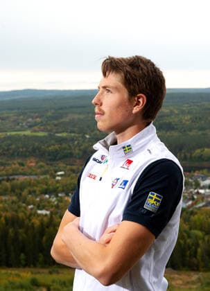 200921 William Poromaa poses for a portrait during a press conference with Sweden on 21 September 2020 in Solleftea,  Copyright: NILSxJAKOBSSON BB200921NJ042