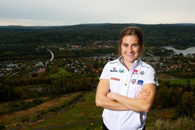 200921 Ebba Andersson poses for a portrait during a press conference with Sweden on September 21, 2020 in Solleftea,  Copyright: NILSxJAKOBSSON BB200921NJ043