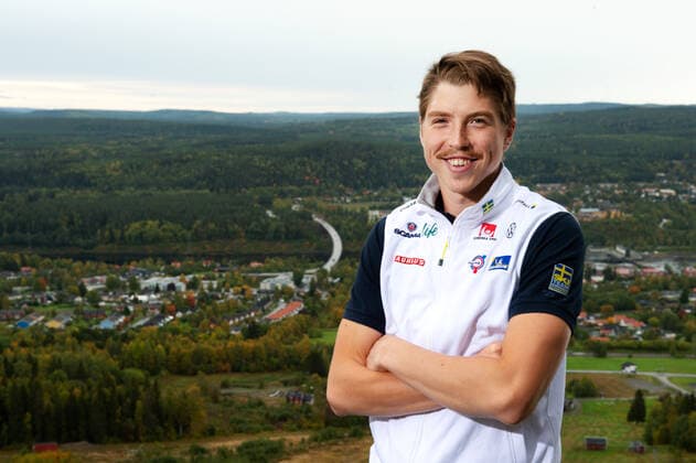 200921 William Poromaa poses for a portrait during a press conference with Sweden on 21 September 2020 in Solleftea,  Copyright: NILSxJAKOBSSON BB200921NJ045