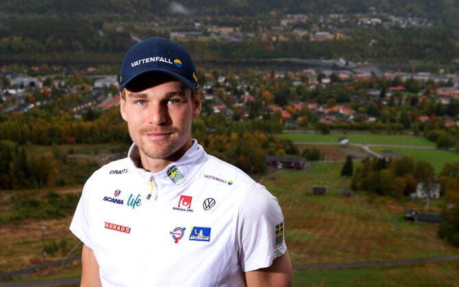200921 Marcus Grate poses for a portrait during a press conference with Sweden on September 21, 2020 in Solleftea,  Copyright: NILSxJAKOBSSON BB200921NJ047