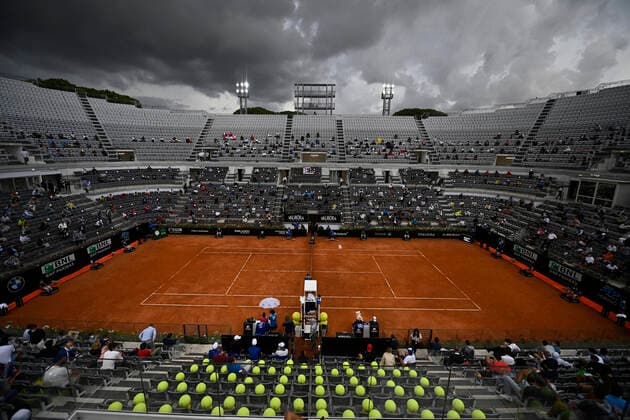 Photo Alfredo Falcone - LaPresse 21 09 2020 Roma (Italy) Tennis men s final Novak Djokovic (SRB) vs Diego Schwartzman (ARG) Internazionali BNL d Italia 2020 In the pic: panoramic view  Copyright: xAlfredoxFalcone LaPressex