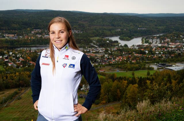 200921 Johanna Hagström poses for a portrait during a press conference with Sweden on 21 September 2020 in Solleftea,  Copyright: NILSxJAKOBSSON BB200921NJ053