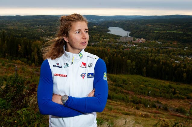 200921 Evelina Settlin poses for a portrait during a press conference with Sweden on September 21, 2020 in Solleftea,  Copyright: NILSxJAKOBSSON BB200921NJ063