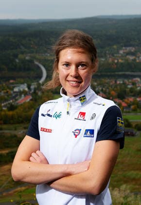 200921 Elina Rönnlund poses for a portrait during a press conference with Sweden on 21 September 2020 in Solleftea,  Copyright: NILSxJAKOBSSON BB200921NJ065