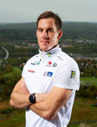 200921 Johan Häggström poses for a portrait during a press conference with Sweden on 21 September 2020 in Solleftea,  Copyright: NILSxJAKOBSSON BB200921NJ068