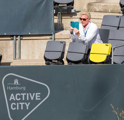 Boris Becker GER at the match of Philipp Kohlschreiber 22 09 20, Hamburg, Tennis am Rothenbaum, Tennis, ATP500, Hamburg European Open Â