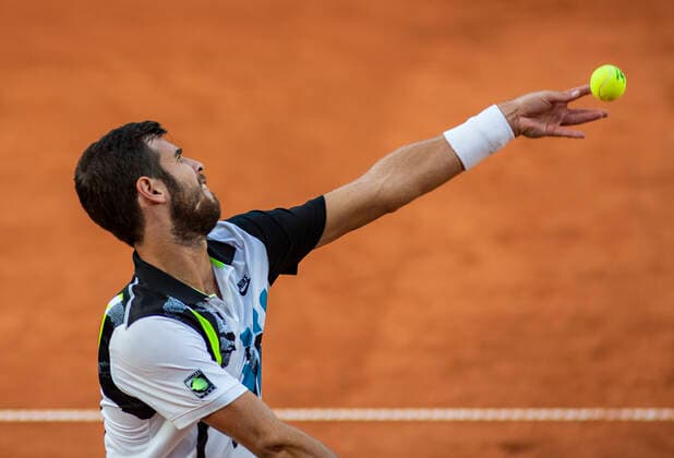 Karen Khachanov RUS 22 09 20, Hamburg, Tennis at Rothenbaum, Tennis, ATP500, Hamburg European Open Â