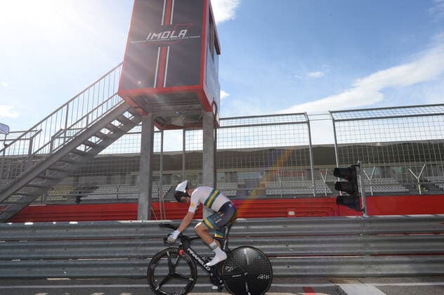 23-09-2020 Vigilia Mondiali Imola 2020; 2020, Team Ineos Grenadier; Dennis, Rohan; Imola Autodromo; 