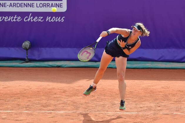 Tennis - Internationaux de Strasbourg 2020 - Kiki Bertens - Pays Bas - 23 09 2020 TENNIS : Internationaux de Strasbourg 2020 -France - 23 09 2020 ChrysleneCaillaud Panoramic 
