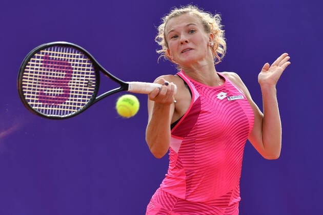 Tennis - Internationaux de Strasbourg 2020 - Katerina Siniakova - Republique Tcheque - 23 09 2020 TENNIS : Internationaux de Strasbourg 2020 -France - 23 09 2020 ChrysleneCaillaud Panoramic 