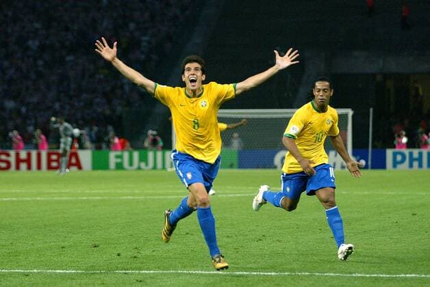 KAKA BRAZIL V CROATIA BRAZIL V CROATIA BERLIN, , Germany 13 June 2006 DIL45943 WARNING! This Photograph May Only Be Used For Newspaper And Or Magazine Editorial Purposes. May Not Be Used For Publications Involving 1 player, 1 Club Or 1 Competition Without Written Authorisation From Football DataCo Ltd. For Any Queries, Please Contact Football DataCo Ltd on +44 (0) 207 864 9121  Copyright: Allstar SportsphotoxL 12860012