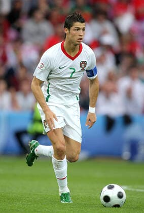 Cristiano Ronaldo Portugal & Manchester United, ManU F Czech V Portugal,Euro 2008 Stade De Geneve, Geneve, Switzerland 11 June 2008 Copyright: Allstar RichardxSelle 12891986