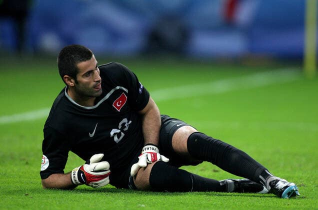 Volkan Demirel Turkey & Fenerbahce Turkey V Czech,Euro 2008 Stade De Geneve, Geneve, Switzerland 15 June 2008 Copyright: Allstar RichardxSelle 12892692