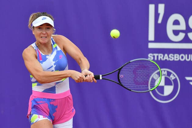 Tennis - Internationaux de Strasbourg 2020 - Elina Svitolina - Ukraine - 24 09 2020 TENNIS : Internationaux de Strasbourg 2020 -France - 24 09 2020 ChrysleneCaillaud Panoramic 