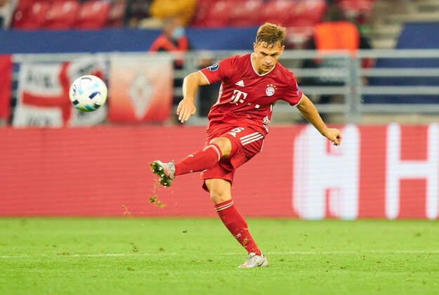 Budapest, Hungary, 24th September 2020. Joshua KIMMICH, FCB 6 in the Final UEFA Supercup match FC BAYERN MUENCHEN - FC SEVILLA 2-1 in Season 2019 2020, FCB, Munich,