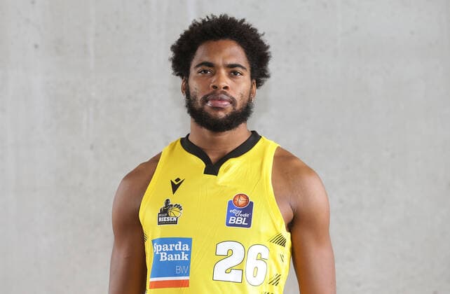 Ludwigsburg , Basketball Photography MHP Giant Ludwigsburg , Javontae Hawkins