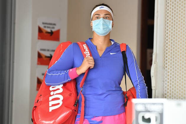 Tennis - Internationaux de Strasbourg 2020 - Aryna Sabalenka - Bulgarie - 25 09 2020 TENNIS : Internationaux de Strasbourg 2020 -France - 25 09 2020 ChrysleneCaillaud Panoramic 