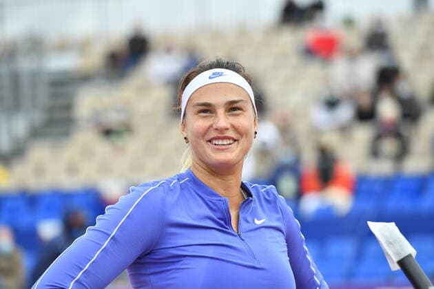 Tennis - Internationaux de Strasbourg 2020 - Aryna Sabalenka - Bulgarie - 25 09 2020 TENNIS : Internationaux de Strasbourg 2020 -France - 25 09 2020 ChrysleneCaillaud Panoramic 