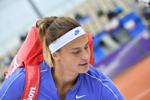 Tennis - Internationaux de Strasbourg 2020 - Aryna Sabalenka - Bulgarie - 25 09 2020 TENNIS : Internationaux de Strasbourg 2020 -France - 25 09 2020 ChrysleneCaillaud Panoramic 