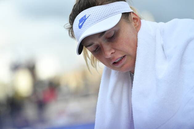 Tennis - Internationaux de Strasbourg 2020 - Elina Svitolina - Ukraine - 25 09 2020 TENNIS : Internationaux de Strasbourg 2020 -France - 25 09 2020 ChrysleneCaillaud Panoramic 