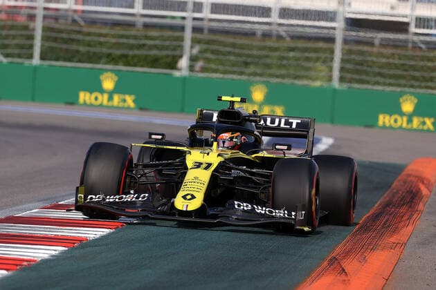 FORMULA 1 VTB RUSSIAN GRAND PRIX 2020 25 09 2020, Sochi Autodrom, Sochi, FORMULA 1 VTB RUSSIAN GRAND PRIX 2020 , in the picture Esteban Ocon FRA 31 , Renault DP World F1 Team nordphotoxBratic nph00250
