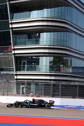 FORMULA 1 VTB RUSSIAN GRAND PRIX 2020 25 09 2020, Sochi Autodrom, Sochi, FORMULA 1 VTB RUSSIAN GRAND PRIX 2020 , in the picture Valtteri Bottas FIN 77 , Mercedes AMG Petronas F1 Team nordphotoxBratic nph00250