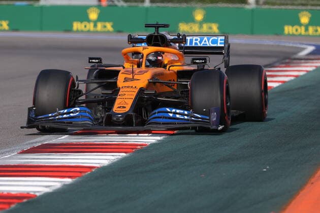 Motorsports FIA Formula One World Championship 2020, Grand Prix of Russia, 55 Carlos Sainz ESP, McLaren F1 Team, Sochi Russia