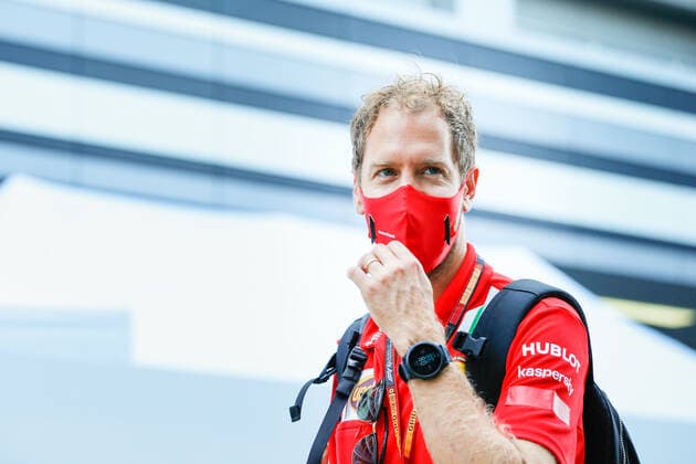 Motorsports FIA Formula One World Championship 2020, Grand Prix of Russia, 5 Sebastian Vettel GER, Scuderia Ferrari Mission Winnow , Sochi Russia